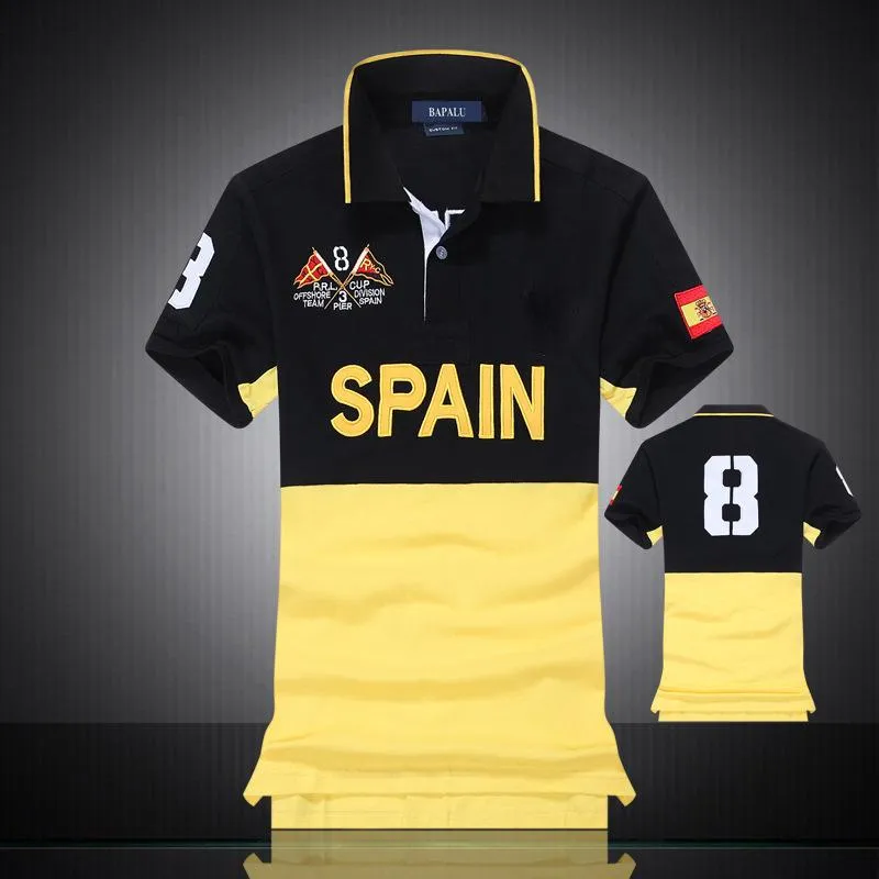 High Quality men Short Sleeve Lapel New Designer Shirts Casual Men Polo T Shirt Snake Bee Letter Print Embroidery_voghion.com