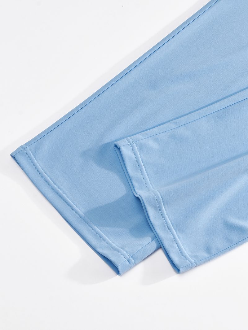 Sweat-shirt à manches longues et col rond pour homme, style européen et américain, collection automne 2025, pantalon de sport décontracté, costume deux pièces pour homme_voghion.com