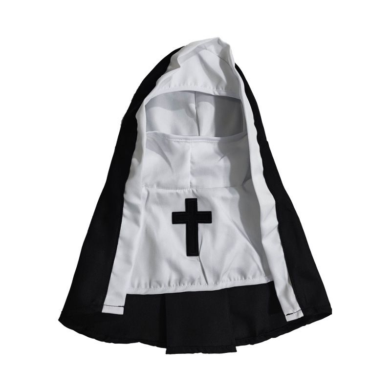 Clothes Dog Cross-dressing Funny Cos Photo Props Small And Medium-sized Pet Clothing Cat Nun Costume_voghion.com