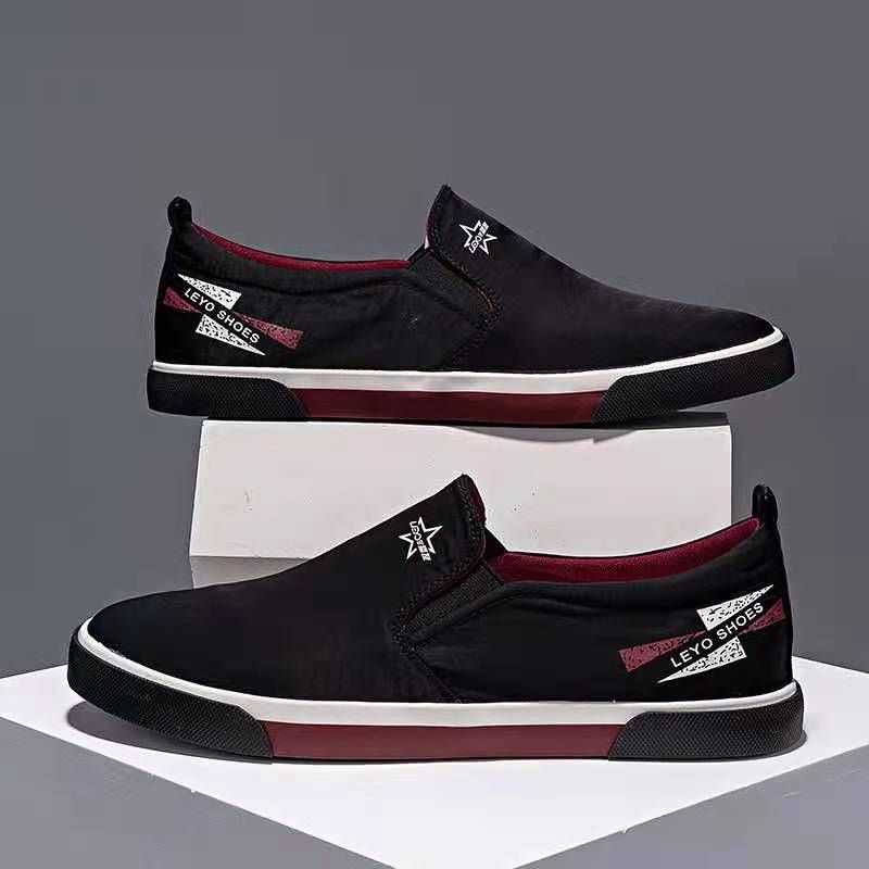 Scarpe comode in tela impermeabili, primavera/estate/autunno, guida casual, basse, tessuto per ombrelli alla moda, scarpe in tessuto con un solo piede_voghion.com