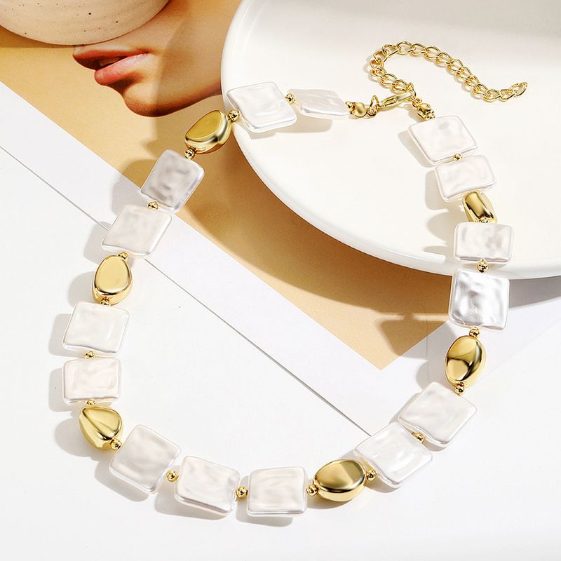 Multi schicht unregelmäßigen perlenkette, speziell geformte retro Barock perlenkette schmuck high-end_voghion.com
