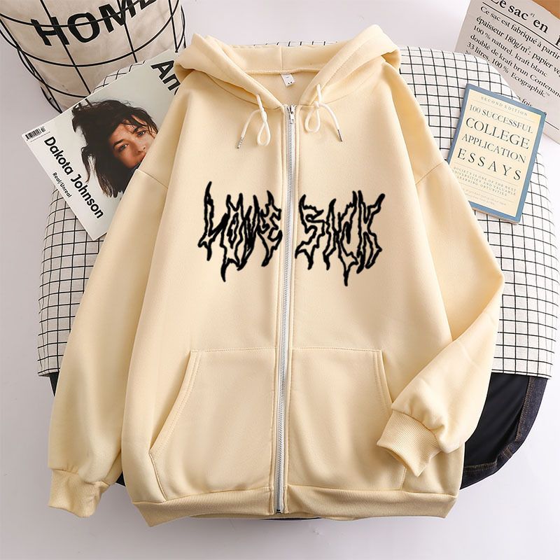 Felpa con cerniera alla moda, nuova felpa con cappuccio a farfalla, giacca unisex_voghion.com