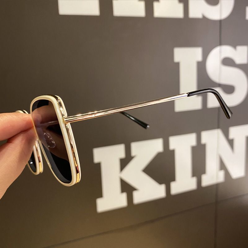 Sonnenbrillen Damen Sommer Neue Sonnenbrillen Sonnenschutzbrillen Zeigen Kleines Gesicht Rundes Gesicht Augen Sonnenbrille Großer Rahmen_voghion.com