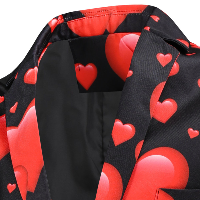Herrenbekleidung, Valentinstag, lässig, 3D-gedruckt, Anzug, Weste, Anzug, 3-teiliges Set_voghion.com