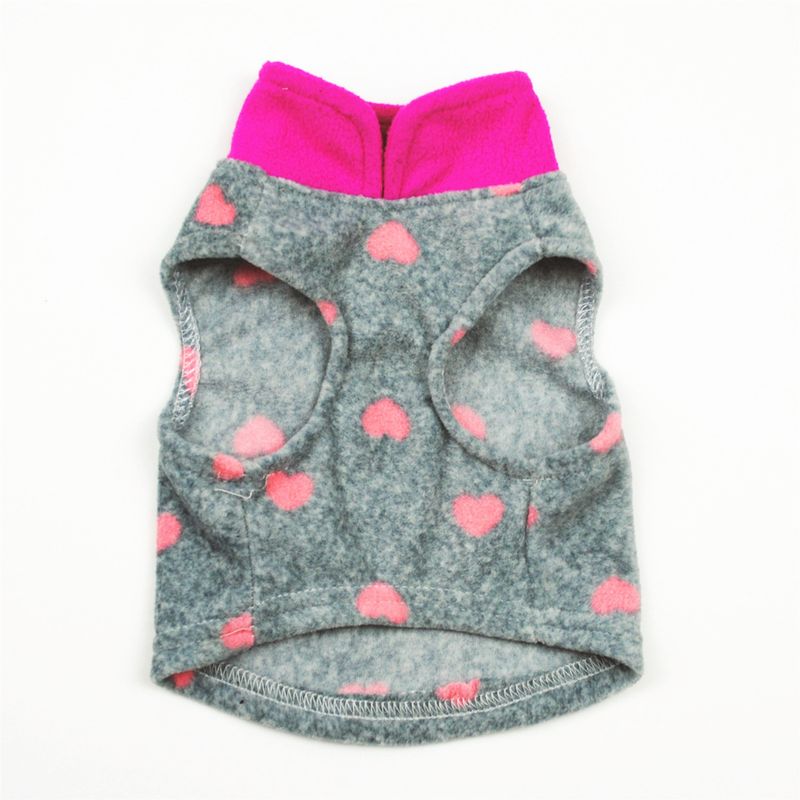 Abbigliamento per animali domestici diretto dalla fabbrica, per cani, autunno e inverno, in pile polare, fibbia di trazione, 27 colori brevettati, saranno oggetto di indagine_voghion.com