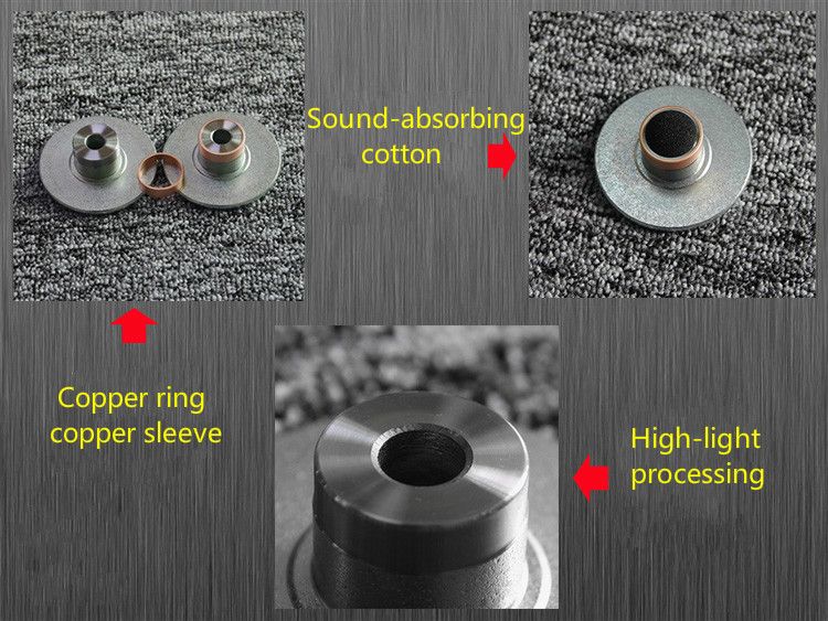 GHXAMP 3.5 Inch 95mm Tweeter Treble Speaker Unit 4Ohm 25W Portable Loudspeaker Home Theater Silk Film 25Core_voghion.com