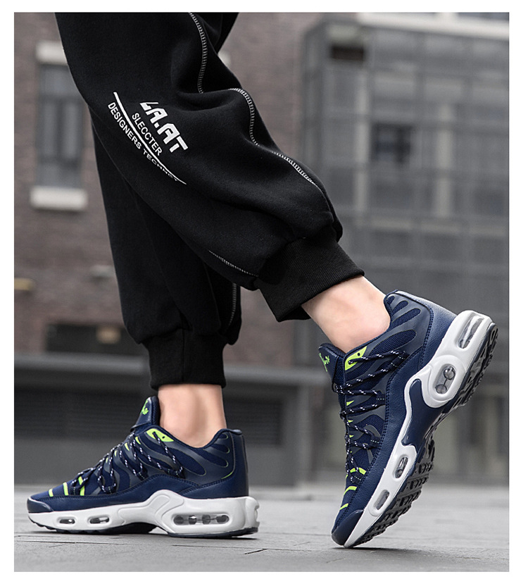 Herenschoenen, trainingsschoenen, hardloopschoenen met luchtkussen, sportschoenen, wandelschoenen, ultralichte atletiekschoenen_voghion.com