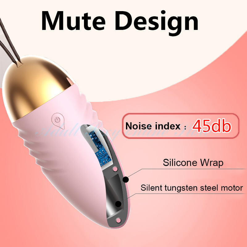 Wireless Kegel Exerciser Jump Egg Vibrator USB Charge Waterproof Remote Control Body Massager For Women Ad 3f1_voghion.com