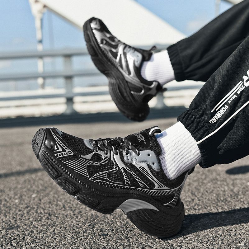 amortizare Pantofi de alergare Rebound Pantofi de sport pentru bărbați anti-alunecare, rezistenti la uzură, respirabili și confortabili Pantofi pentru bărbați_voghion.com