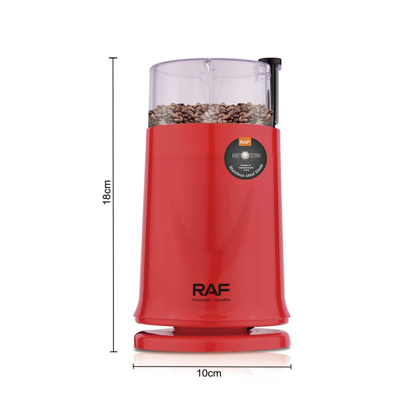 RAF EU Standard Multifunctional Food Processor, 180ml Electric Coffee Bean Grain Spice Grinder, Kitchen Grinding Tool_voghion.com