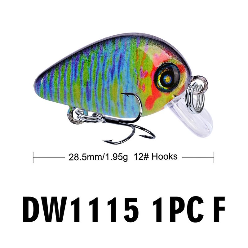 Lure 1.95G Small Rock 28.5mm Sea Fishing Freshwater Painted Fish Bait DW1115 Bionic Design_voghion.com