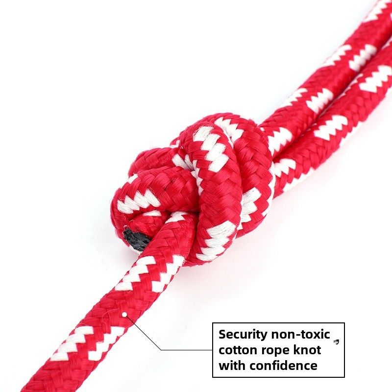 Pelota de entrenamiento para perros de goma roja duradera para perros grandes_voghion.com