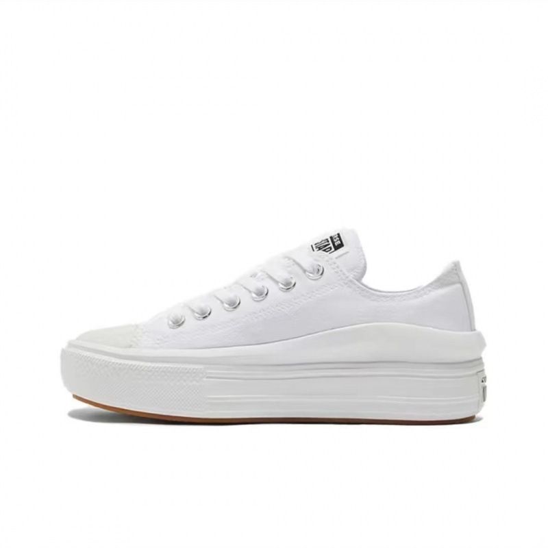 Neue Plattform-Sneakers „Meiqi New 1970S“ mit dicken Sohlen, Cloud Move Low-Top-Canvas-Schuhe in Schwarz und Weiß für Erwachsene_voghion.com