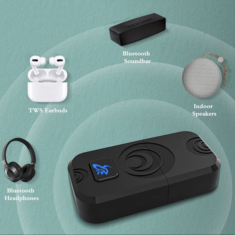Suitable for PS5 wireless headphone adapter PC computer/PS5/PS4/switch Bluetooth transmitter_voghion.com