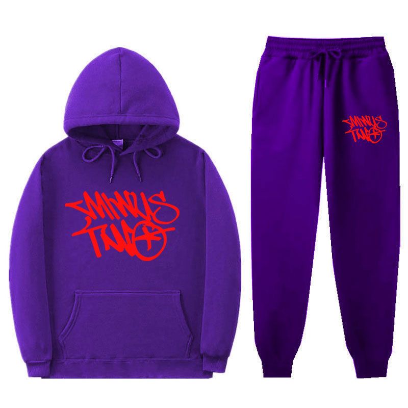 2023 Neuer personalisierter Trend Y2K Bedruckter Pullover Lockeres, entspanntes Punk-Cooles Sport-Set für Männer_voghion.com