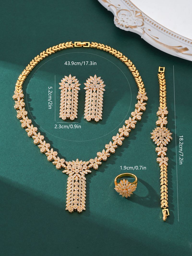 Koperen effen sieradenset_voghion.com