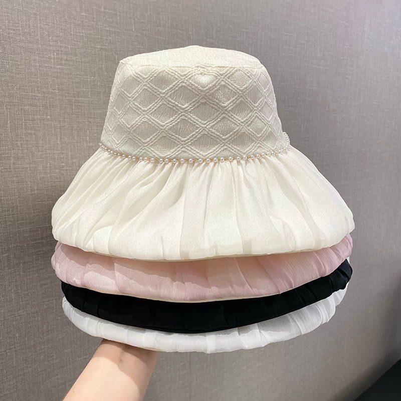 Women's Summer Bucket Hat Foldable Outdoor Sun Hat_voghion.com