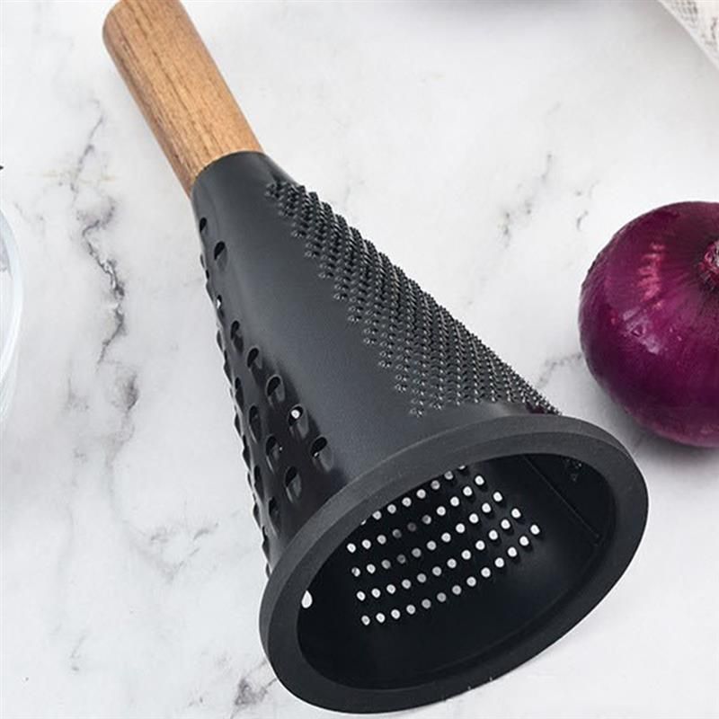 Stainless Steel Rotary Vegetable Slicer - Cheese/Lemon/Potato/Ginger Grater Cutter Kitchenware EU_voghion.com