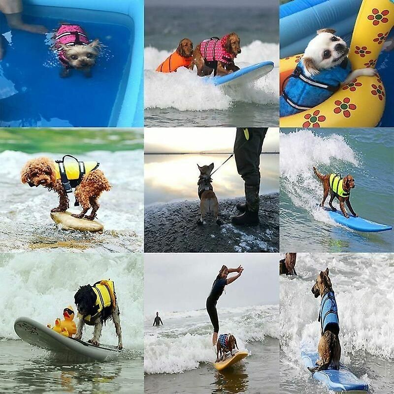 Schwimmweste für Schwimmtraining, Schwimmweste für S mit verstellbaren Klickverschlüssen und Reflektorstreifen (Orange, S)_voghion.com
