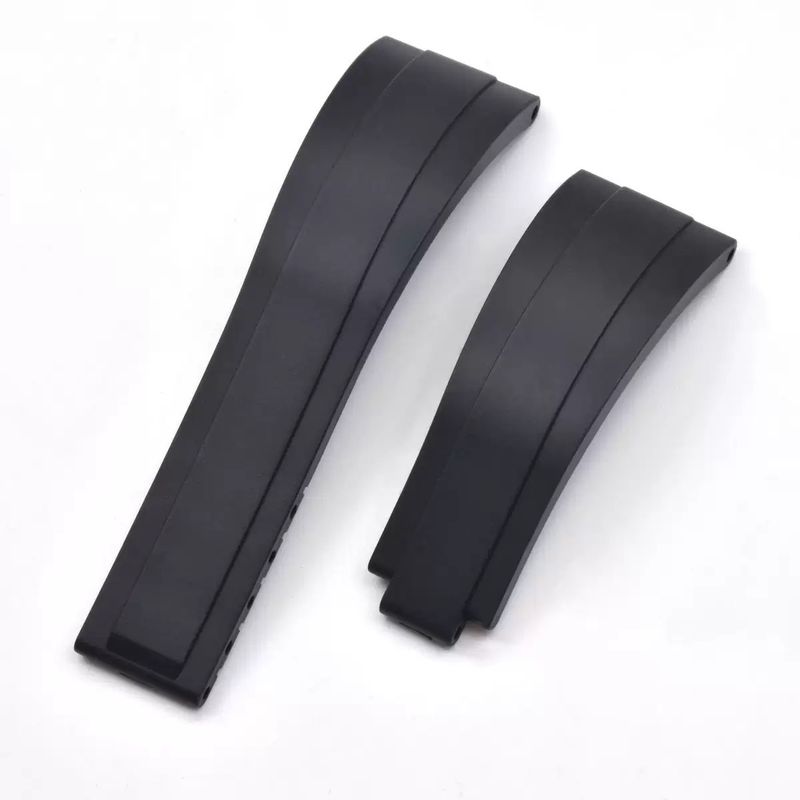 Watchbands Suitable For Silicone Watch With Water Ghost Yacht Explorer Flat Mouth 20/21/22mm_voghion.com