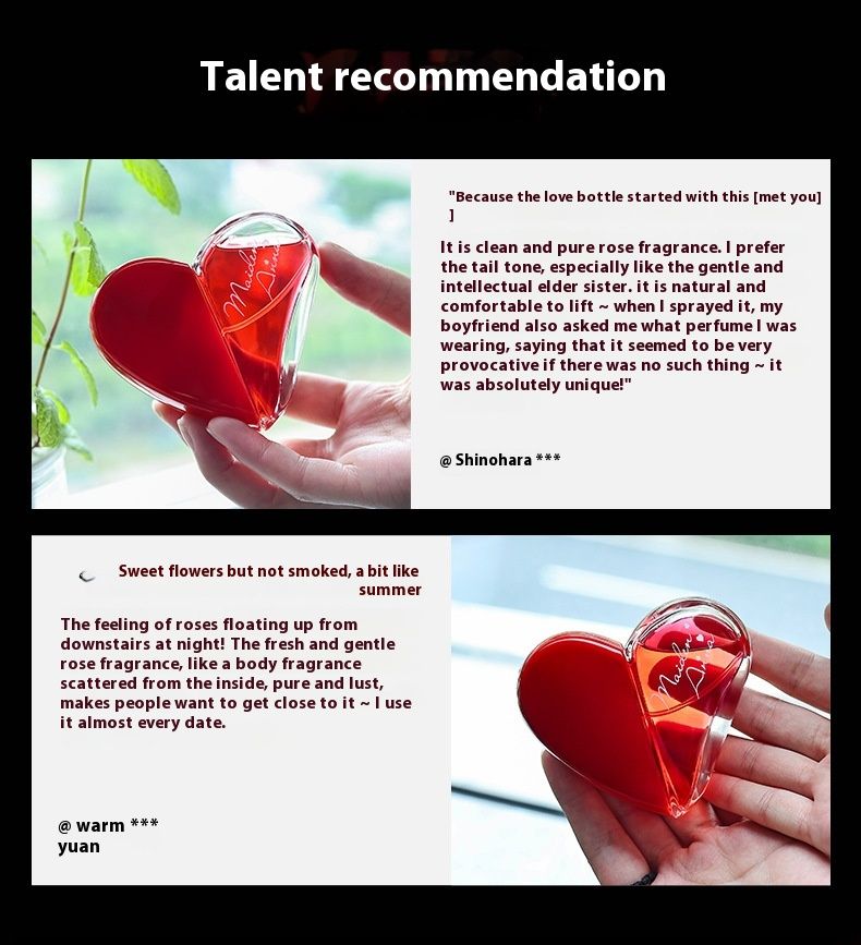 Small City Yixiang Caring Women's Perfume, Long Lasting, Fragrant, High End, Popular, Encounter Perfume_voghion.com