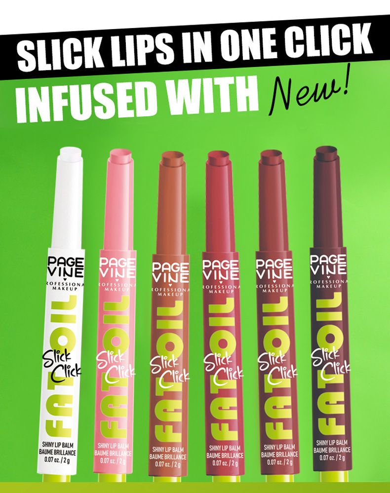 Schoonheid & Gezondheid PAGE VINE Pressed Lipstick Solid Water Gloss Lip Gloss Mirror Lip Glaze Lipstick Multi Color Lipstick Lip Oil_voghion.com