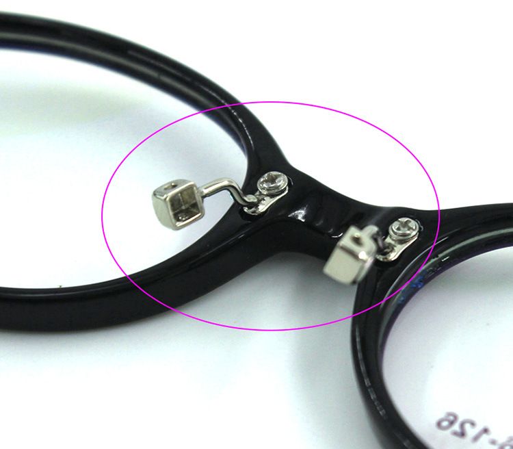 Unisex Nose bracket Screw type metal bracket Pipe bracket Nose pad frame Glasses accessories Nose bridge bracket_voghion.com