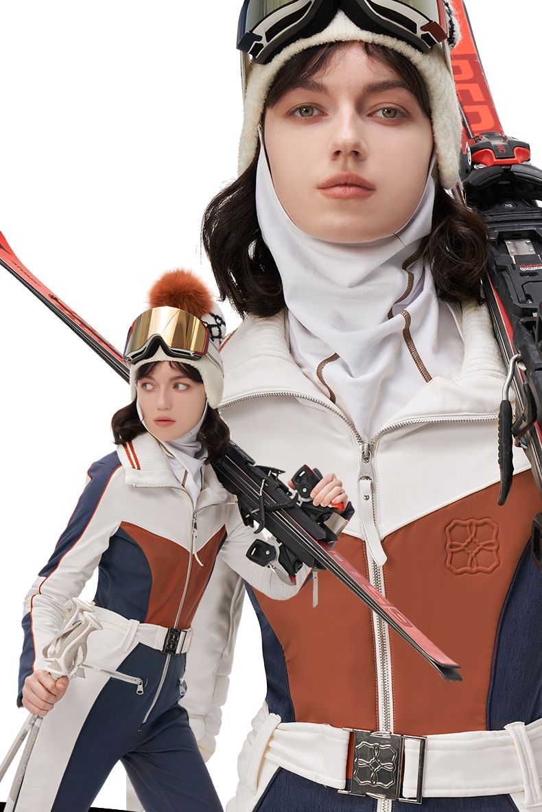 VECVEC Denim Eendelig Pak Dames Warme Elastische Slanke Kleding Geavanceerde Professionele Ski-uitrusting_voghion.com