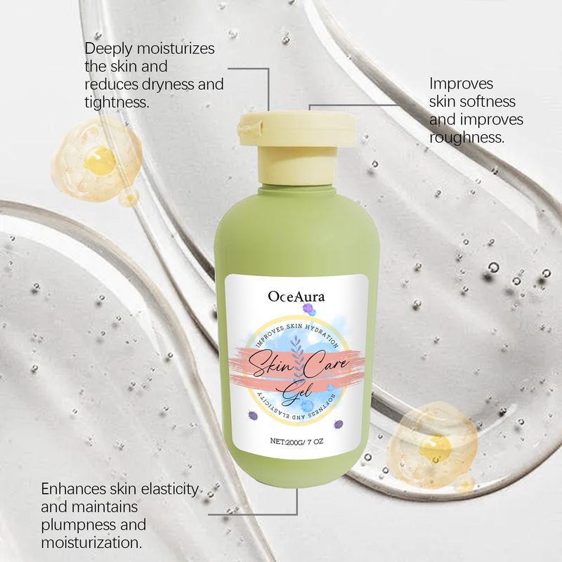 OceAura Moisturizing Nourishing Skin Soft And Non-sticky Body Gel Cream_voghion.com