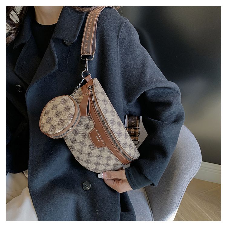 Frühling Neue Damentasche Koreanische Mode Brusttasche Taillentasche Bequeme Trendy Nischen-Schulter-Umhängetasche_voghion.com