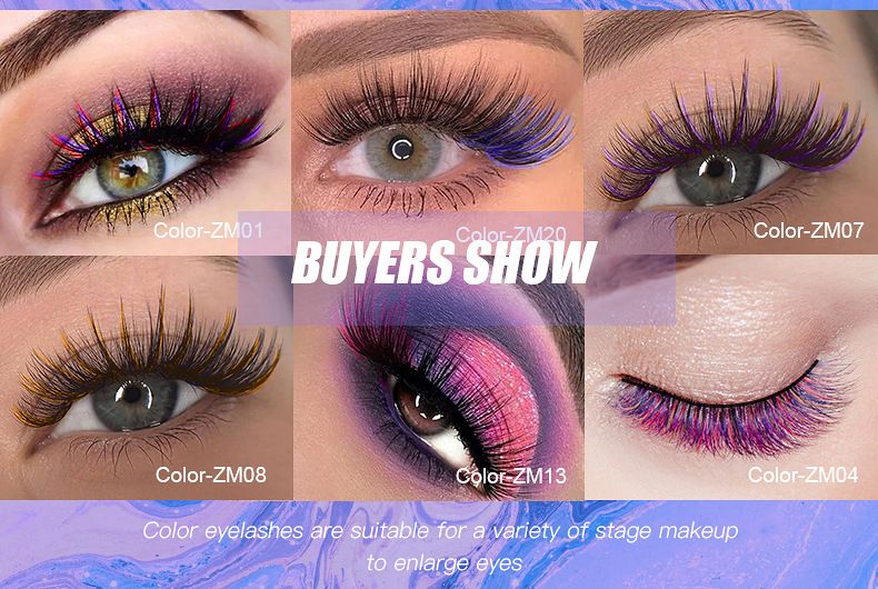 Cross-border eyelashes Europe and the United States and Russia roll-like mink color false eyelashes natural curling false eyelashes whole wholesale_voghion.com