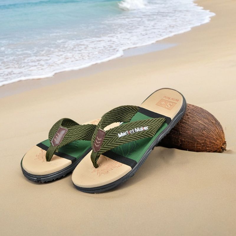 Herren-Flip-Flops, Herren-Hausschuhe mit High-End-Gefühl, Freizeitkleidung, weiche Unterseite, rutschfest, Fujian Beach, große Größe, Clip_voghion.com