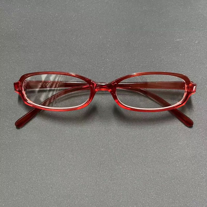 Mode Retro Anti-Blaulicht-Brille Frauen Y2K Haruku Rot Grün Quadratischen Rahmen Brille Lesen Computer Brille_voghion.com