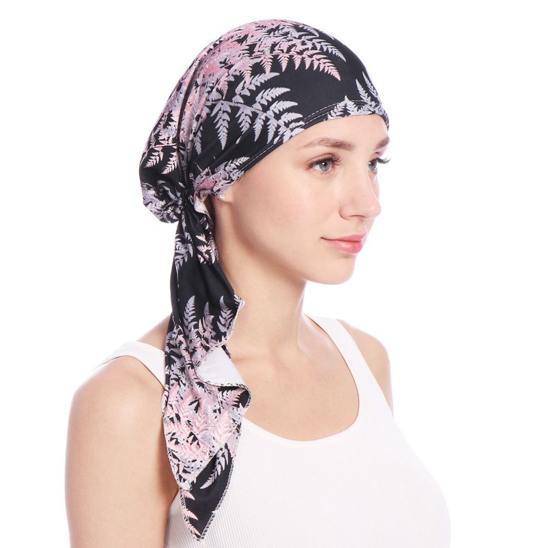 Ropa de mujer, color sólido, bufanda, sombrero, bufanda malaya versátil, pañuelo musulmán para la cabeza, sombrero_voghion.com