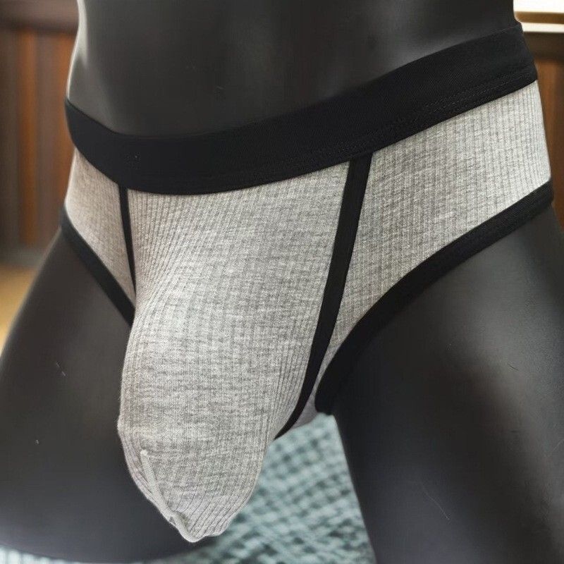 Mens Underwear Panties Sexy U Pouch Slips Hombre Breathable Soft Underpants_voghion.com