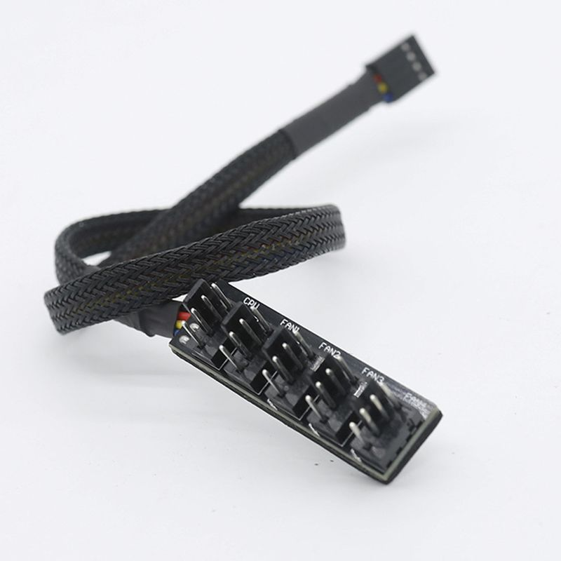 5-smjerno 4-pinsko kućište hladnjaka CPU-a PWM ventilator za hlađenje Napojni kabel Hub Splitter Adapter_voghion.com