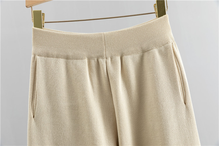 Costume tricoté fin de style occidental pour femmes, costume trois pièces décontracté à la mode pour automne et hiver, tendance de tempérament_voghion.com
