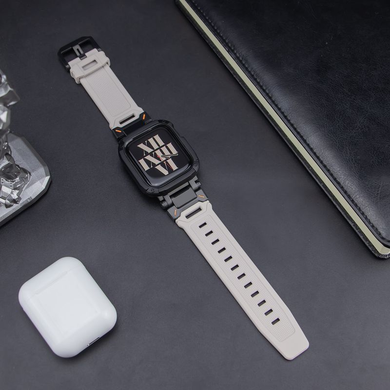 Applicabile al set di cinturini in TPU anti-caduta per Apple Watch 9 Ultra Explorer_voghion.com
