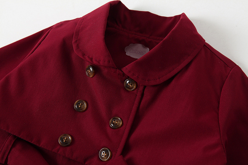 2023 Herbst Neuankömmling zweireihiger Mantel für Kinder und Kinder mittleren Alters Dropshipping_voghion.com