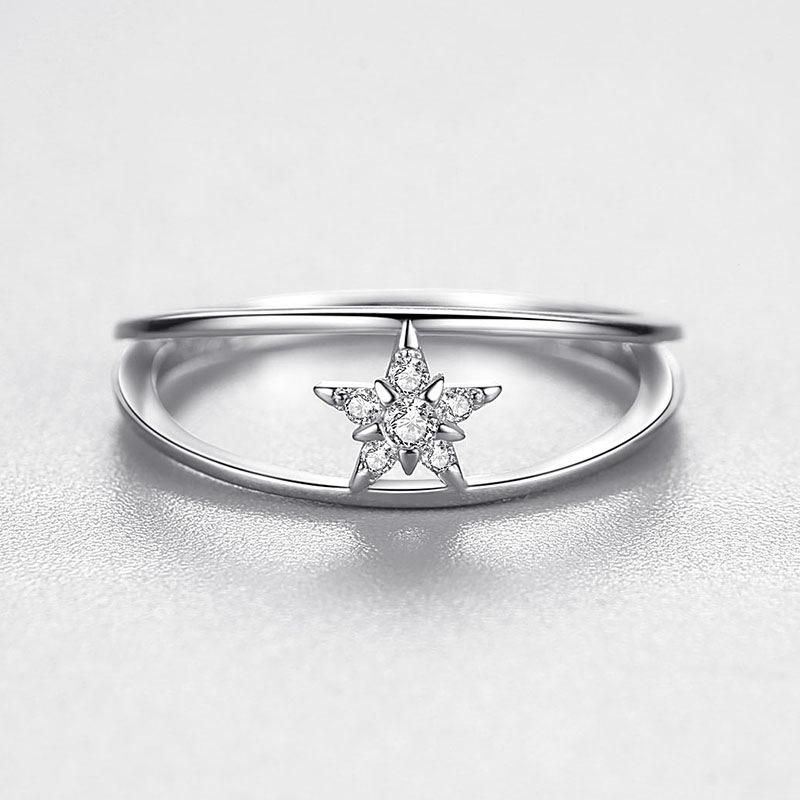 Tancise Anello in argento con zirconi classici Gioielli da donna Promessa di nozze Regalo per feste_voghion.com
