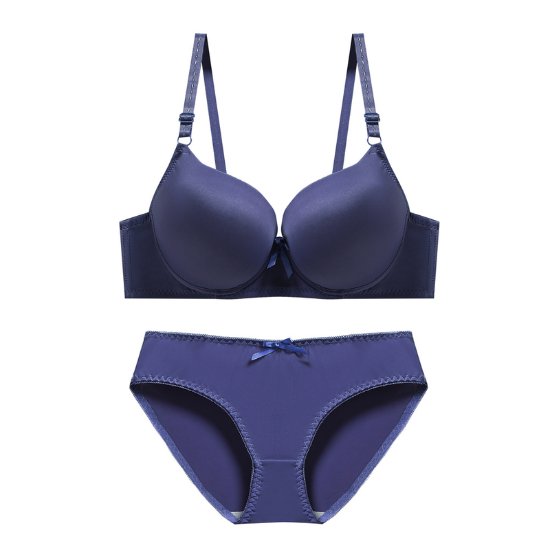 seios grandes mostrando calcinha pequena sutiã feminino com aro de aço sutiã anti-flacidez push-up conjunto de sutiã calcinha_voghion.com