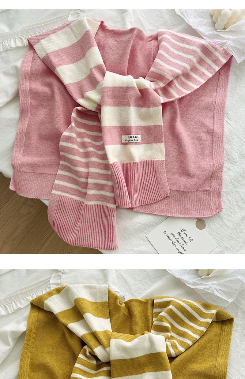 Nuovo capospalla a righe autunnale, decorazione del colletto da donna per uscire, camicie abbinate, versatili ed eleganti_voghion.com