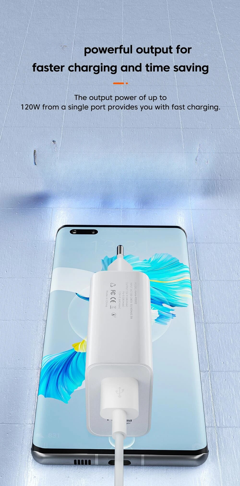 Fast Charging Q3.0 USB Type C Cable Mobile Phone Charger For IPhone Huawei Samsung Xiaomi Chhugtsharj_voghion.com