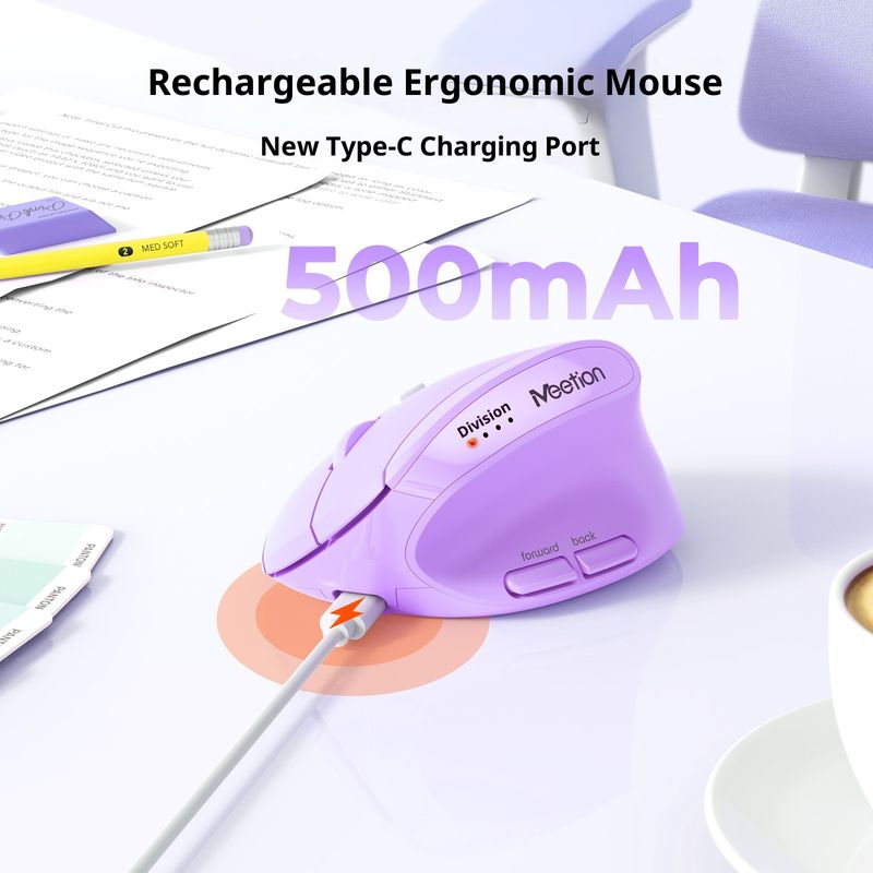 Digitex Digitex Mini Wireless Bluetooth Dual Mode Office Ergonomic Mouse Fresh Green MEETION BTM008_voghion.com