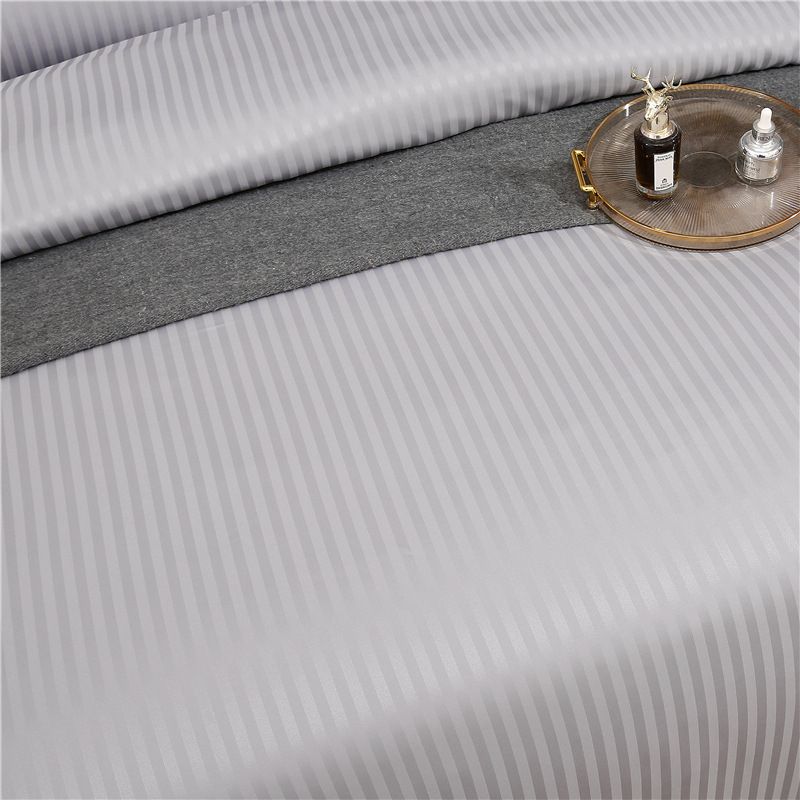 Jacquard-Satin-Bettbezug-Set, luxuriöse 3-teilige Bettwäsche, Kissenbezüge inklusive, knitterfrei, weich_voghion.com