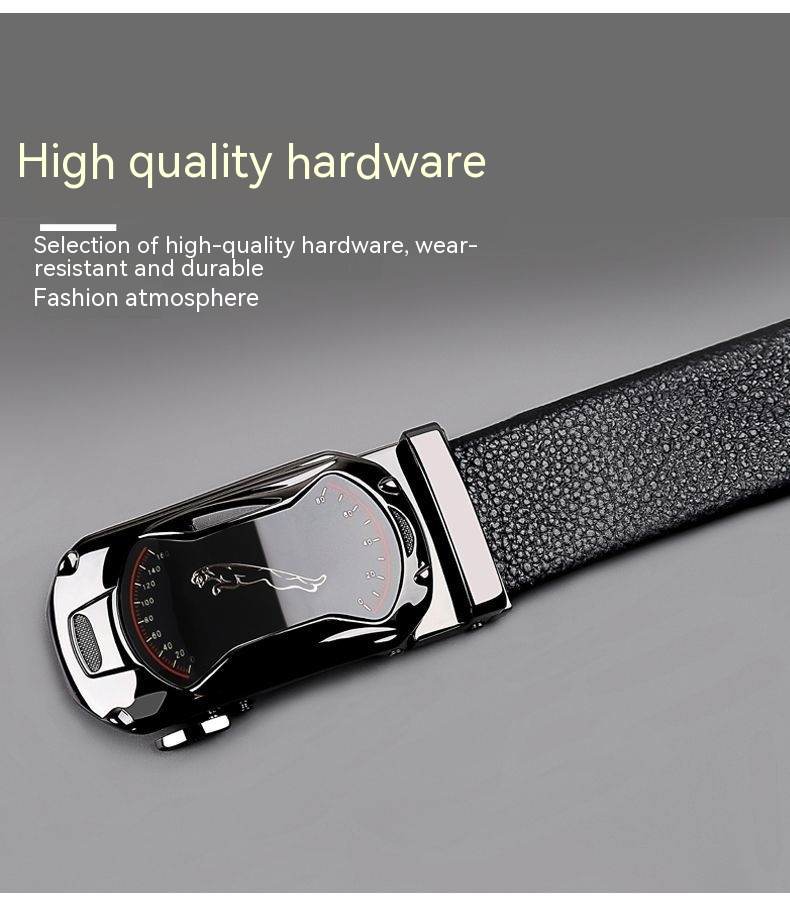 Neue Heiße Verkauf Sport Auto Leopard Gürtel männer Gürtel Business Automatische Schnalle PU Leder Mode Neue Trend Casual Jeans gürtel_voghion.com