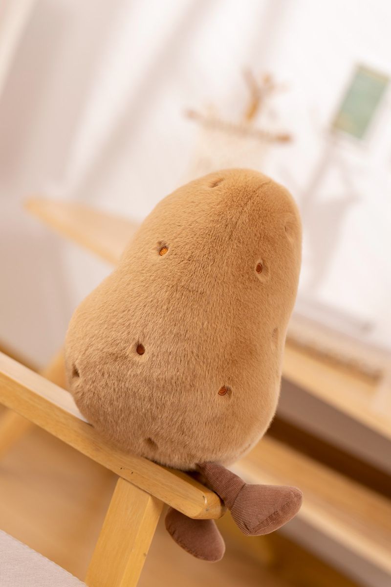 Stuffed Plush Animals Doll Small Potato Pickle Pillow Plush Toy Doll Sleeping Doll Girl_voghion.com