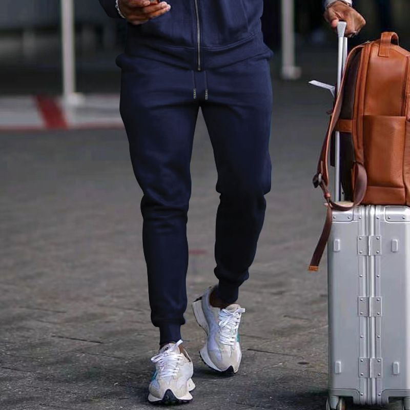 Pantalon de jogging décontracté pour homme, multicolore, polyvalent, ample, pour le sport en plein air, nouvelle collection automne 2023_voghion.com