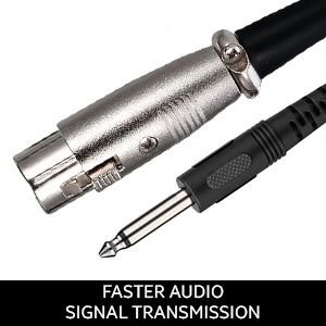 5 CORE Microphone Dynamic 2PCS Vocal Handheld Mic Cardioid Unidirectional Microfono w On Off Switch + XLR Audio Cable for Singing Karaoke Public Speak_voghion.com