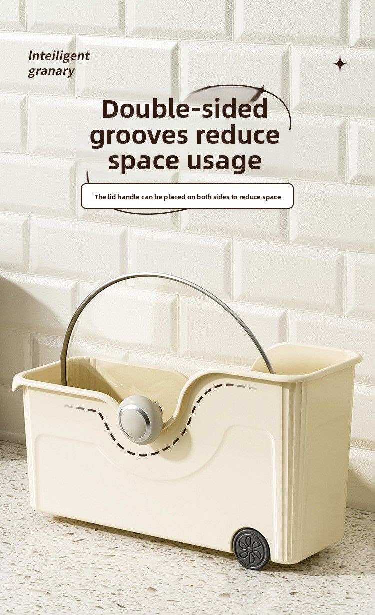 Pot Home Kitchen Large Capacity Japanese Style Organizer Box With Wheels Spice Multi-Functional Storage Rack_voghion.com